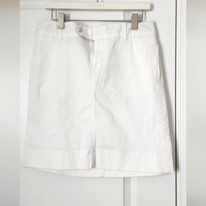 Dockers white skirt